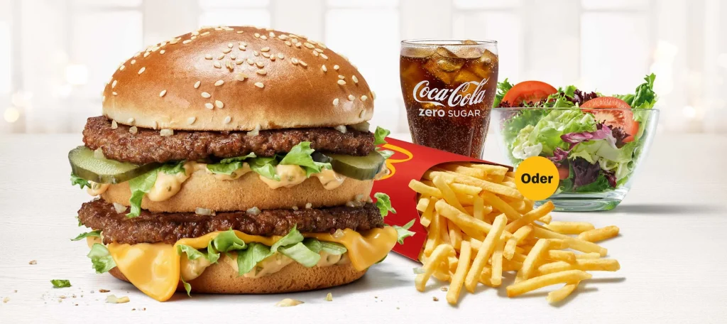 McDonalds Höhepunkte Menü